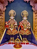 Parabrahma Bhagwan Shri Swaminarayan and Aksharbrahma Shri Gunatitanand Swami
